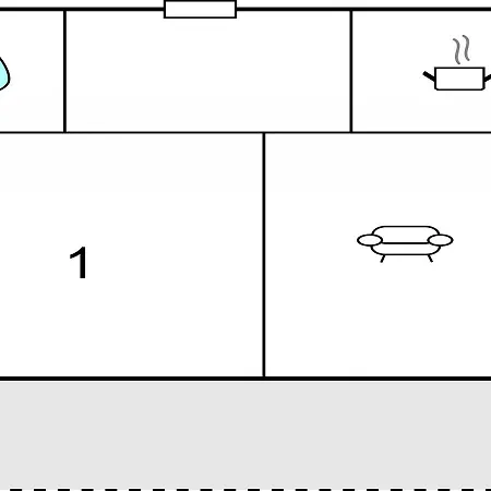 شقة Apt. Golden 2+2 Fiuzzi